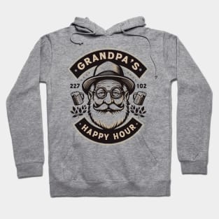 Grandpa's Happy Hour Hoodie